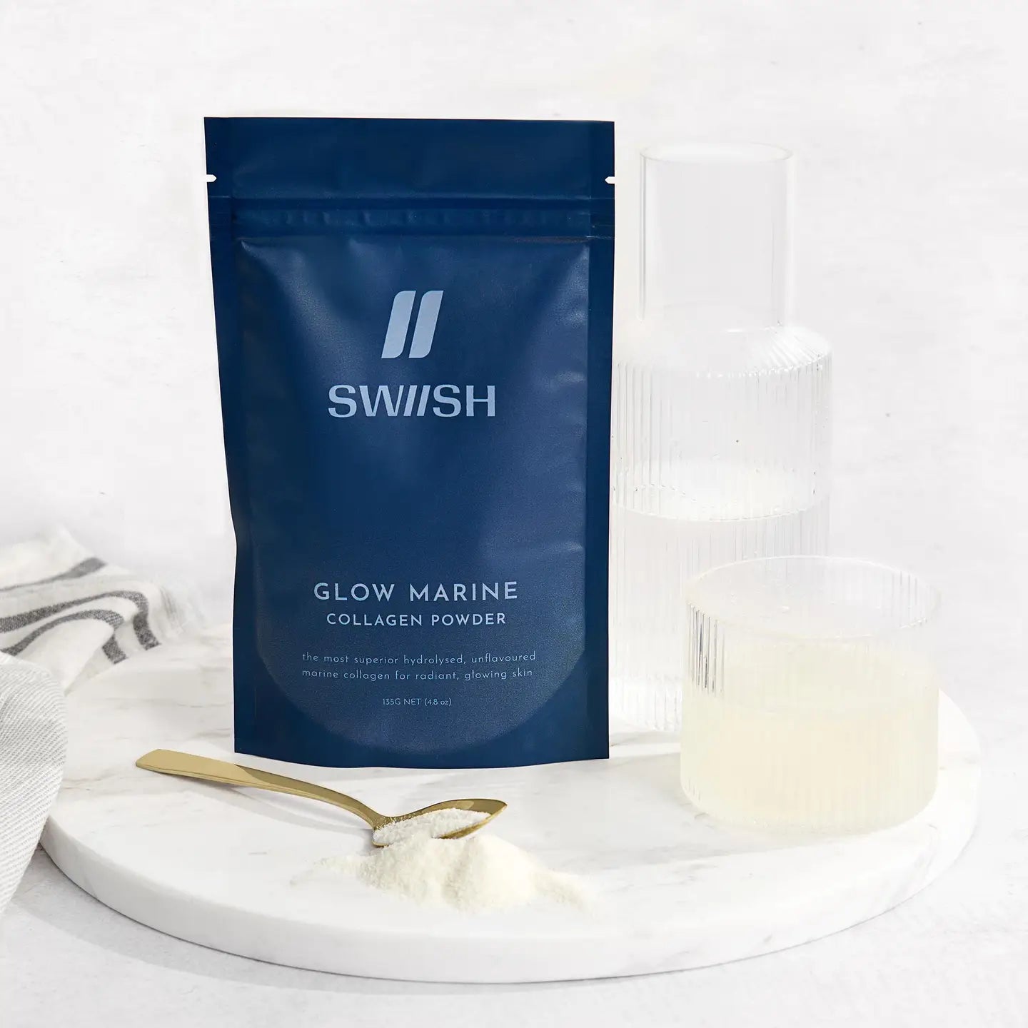SWIISH Glow Marine Collagen Powder 335g