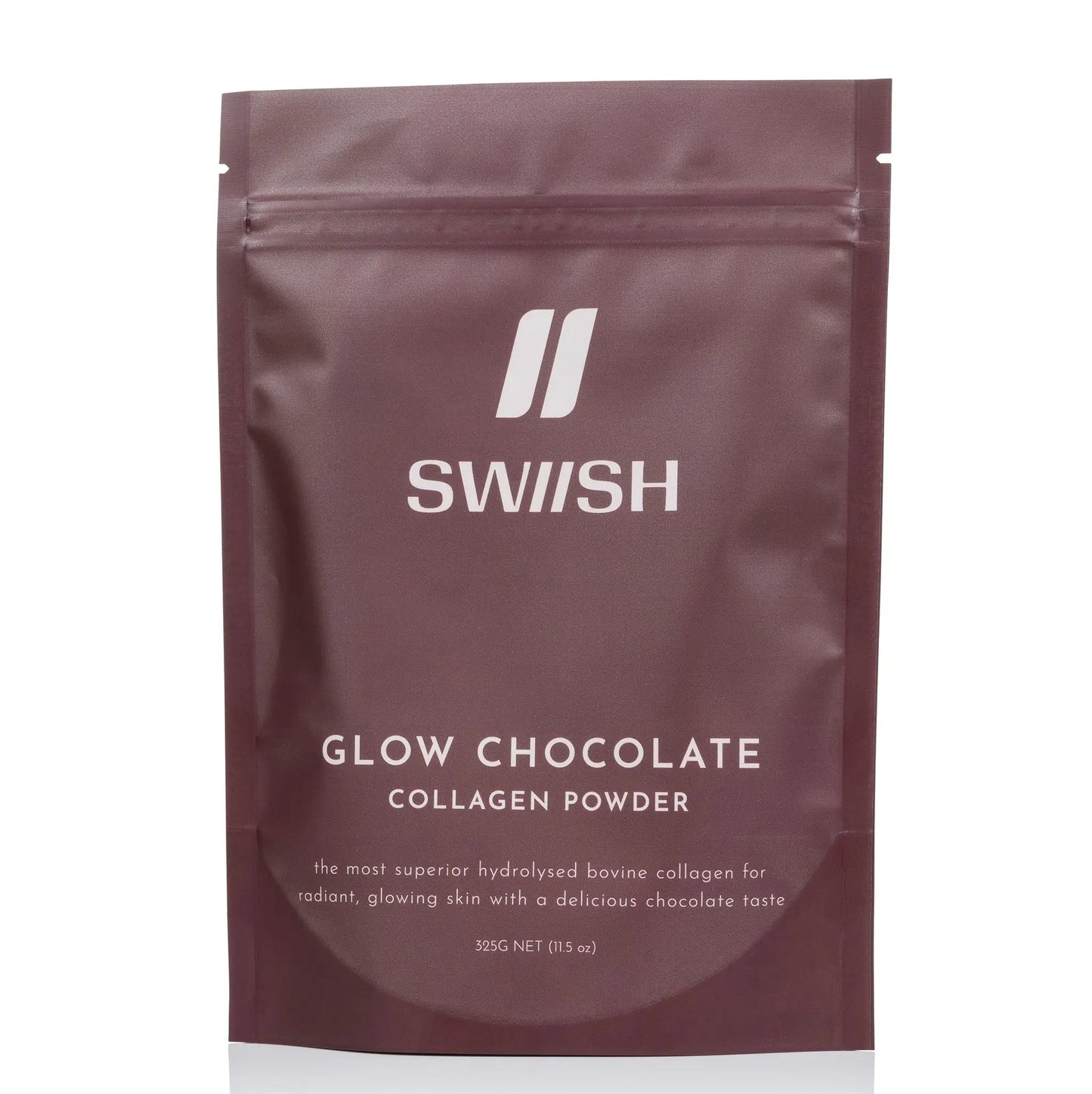 SWIISH Glow Chocolate Collagen Powder 325g