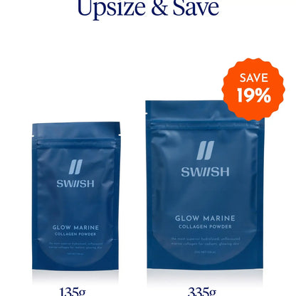 SWIISH Glow Marine Collagen Powder 335g