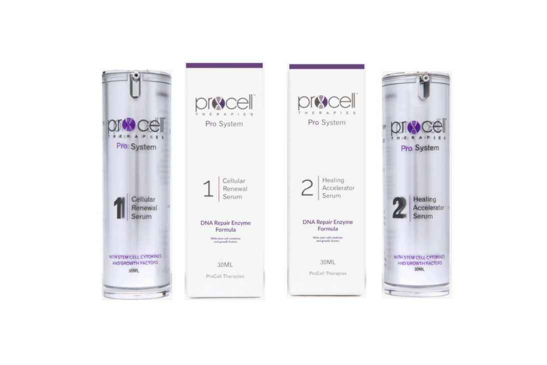 ProCell PRO Step 1 & 2 Serums Cellar Renewal + Healing Accelerator